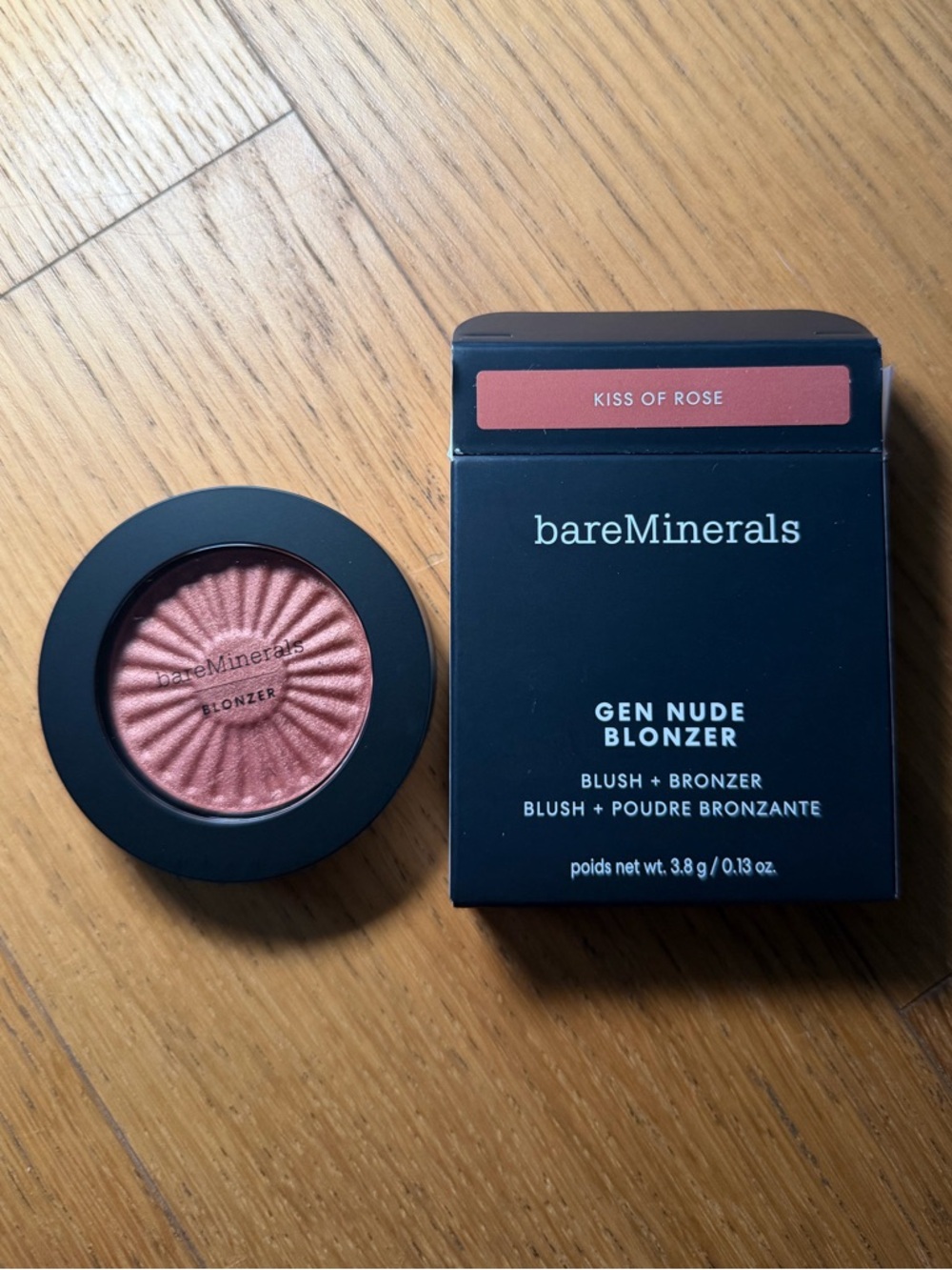 bareMinerals GEN NUDE® BLONZER® BLUSH + BRONZER Kiss of Rose- NWT